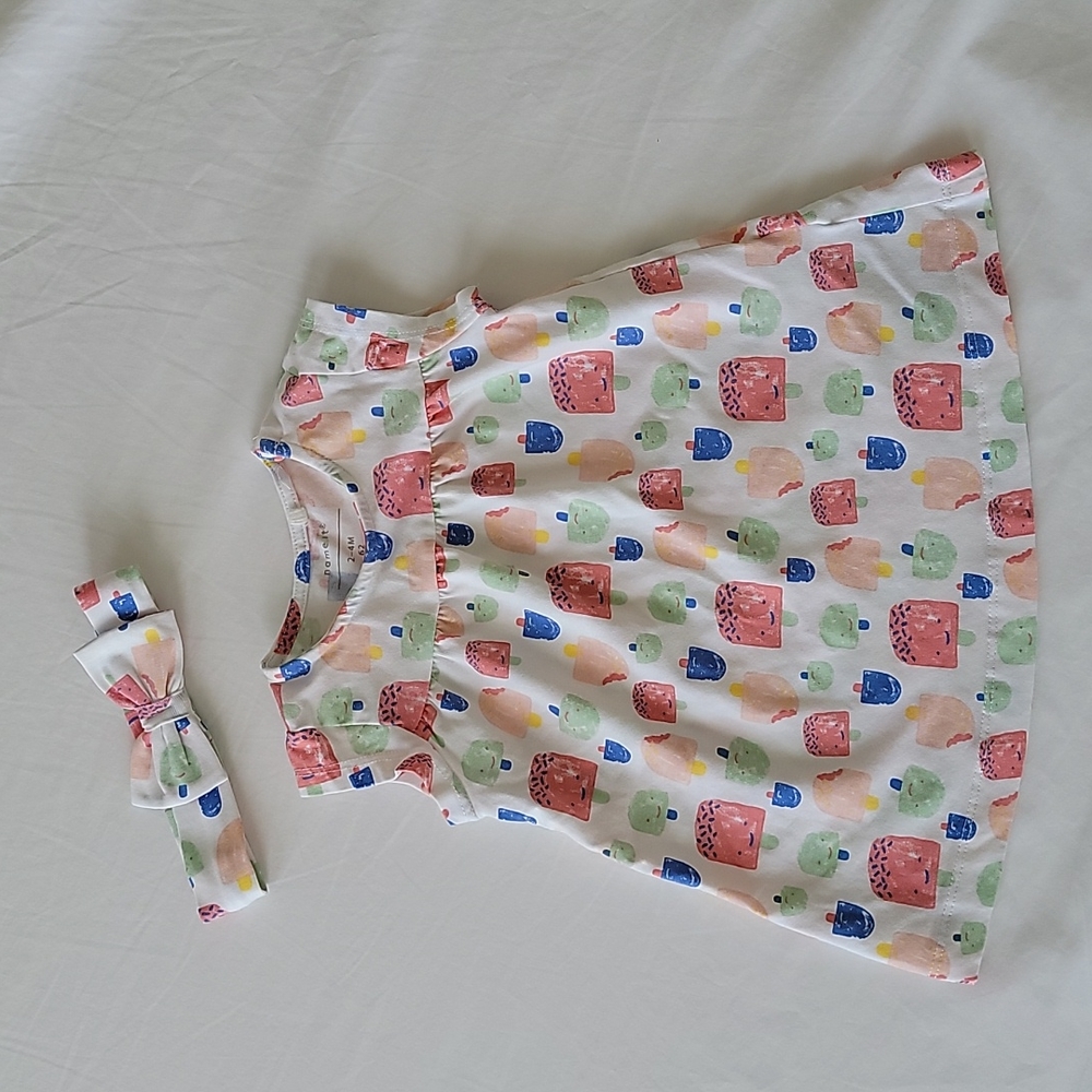 3/$15 Baby girls dress - 2-4 mo